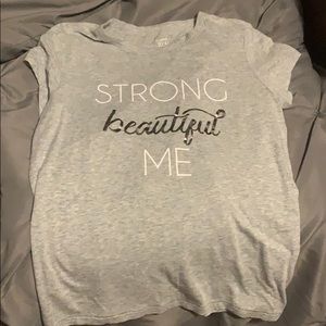 strong beautiful me tshirt